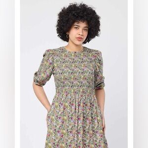 Joanie brand maxi dress with vegetable print